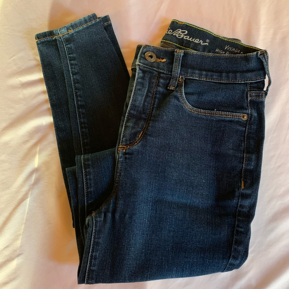 Eddie Bauer Women's Skinny Jeans - Indigo